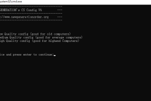 CS工具：【Config优化】ConfigV6_优化脚本生成器