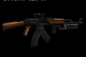 Custom AK 47 模型【内含声音文件】